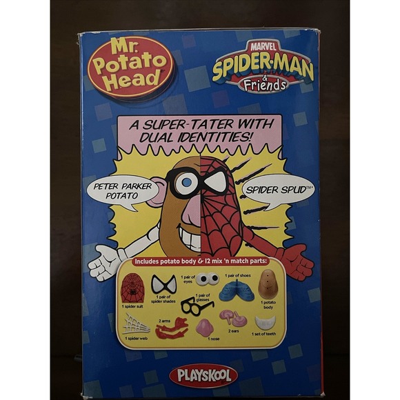 Mr. Potato Head Spider-Spud Figure by Playskool - Picture 2 of 6